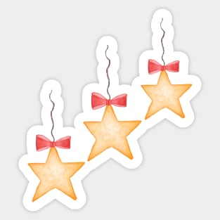 Gold star Sticker